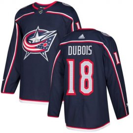 Adidas Columbus Blue Jackets #18 Pierre-Luc Dubois Navy Blue Home Authentic Stitched Youth NHL Jersey