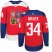 Team Czech Republic #34 Petr Mrazek Red 2016 World Cup Stitched NHL Jersey