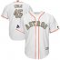 Houston Astros #45 Gerrit Cole White 2018 Gold Program Cool Base Stitched Youth MLB Jersey