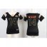 Nike Cincinnati Bengals #14 Andy Dalton Black Team Color Womens Stitched NFL Elite Draft Him Shimmer Jersey