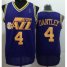 Utah Jazz 4 Adrian Dantley Purple Revolution 30 NBA Jerseys