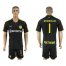 Dortmund #1 Weidenfeller Away Soccer Club Jersey