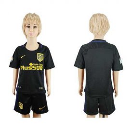 Atletico Madrid Blank Away Kid Soccer Club Jersey