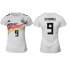 Womens Germany #9 Schurrle White Home Soccer Country Jersey
