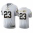 New Orleans New Orleans Saints #23 Marshon Lattimore Mens Nike White Golden Edition Vapor Limited NFL 100 Jersey