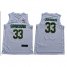 Michigan State Spartans #33 Magic Johnson White 2019 Basketball Stitched College Jersey