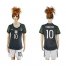 Womens Germany #10 Podolski Away Soccer Country Jersey