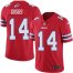 Nike Buffalo Bills #14 Stefon Diggs Red Youth Stitched NFL Limited Rush Jersey