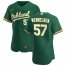 Oakland Athletics #57 J.B. Wendelken Mens Nike Kelly Green Alternate 2020 Authentic Player MLB Jersey