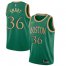 Celtics #36 Marcus Smart Green Basketball Swingman City Edition 2019/20 Jersey