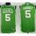 Boston Celtics 5 Garnett Green Revolution 30 Swingman Jersey Cheap
