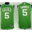 Boston Celtics 5 Garnett Green Revolution 30 Swingman Jersey Cheap