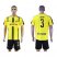 Dortmund #3 Joo Ho Home Soccer Club Jersey