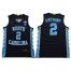 North Carolina #2 Cole Anthony Black Basketball Stitched College Jersey