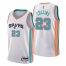 San Antonio San Antonio Spurs #23 Zach Collins Mens Nike White 2021/22 Swingman NBA Jersey – City Edition Mens