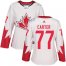 Team Canada #77 Jeff Carter White 2016 World Cup Womens Stitched NHL Jersey