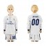 Real Madrid Personalized Home Long Sleeves Kid Soccer Club Jersey