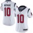 Nike Houston Texans #10 DeAndre Hopkins White Womens Stitched NFL Vapor Untouchable Limited Jersey