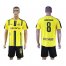 Dortmund #8 Gundogan Home Soccer Club Jersey