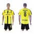 Dortmund #8 Gundogan Home Soccer Club Jersey