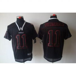 Nike Arizona Cardinals #11 Larry Fitzgerald Lights Out Black Mens Stitched NFL Elite Jersey