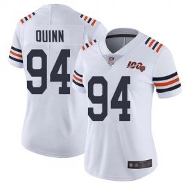 Nike Chicago Bears #94 Robert Quinn White Alternate Womens Stitched NFL Vapor Untouchable Limited 100th Season Jersey