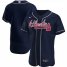 Atlanta Braves Mens Nike Navy Alternate 2020 Authentic Official MLB Team Jersey