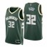 Nike Milwaukee Bucks #32 Rodney Hood Green Mens 2021-22 NBA 75th Anniversary Diamond Swingman Jersey – Icon Edition Mens