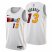 Nike Miami Heat #13 Bam Adebayo Mens 2022-23 City Edition NBA Jersey – Cherry Blossom White Mens