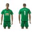 Manchester United #1 De Gea Green Goalkeeper Soccer Club Jersey
