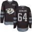 Adidas Nashville Predators #64 Mikael Granlund Black 1917-2017 100th Anniversary Stitched NHL Jersey