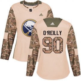 Adidas Buffalo Sabres #90 Ryan OReilly Camo Authentic 2017 Veterans Day Womens Stitched NHL Jersey
