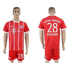 Bayern Munchen #28 Badstuber Home Soccer Club Jersey