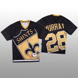 NFL New Orleans New Orleans Saints #28 Latavius Murray Black Mens Mitchell & Nell Big Face Fashion Limited NFL Jersey