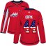 Adidas Washington Capitals #44 Brooks Orpik Red Home Authentic USA Flag Womens Stitched NHL Jersey