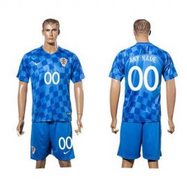 Croatia Personalized Away Soccer Country Jersey