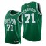 Nike Boston Celtics #71 Dennis Schroder Youth 2021-22 75th Diamond Anniversary NBA Jersey Green Youth