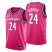 Nike Washington Wizards #24 Corey Kispert Mens 2022-23 City Edition NBA Jersey – Cherry Blossom Pink Mens
