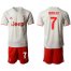 Juventus #7 Ronaldo Away Soccer Club Jersey