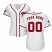 Washington Nationals Majestic Womens 2019 World Series Champions Home Official Cool Base Custom Jersey White