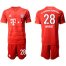 Bayern Munchen #28 Wriedt Home Soccer Club Jersey