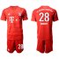 Bayern Munchen #28 Wriedt Home Soccer Club Jersey