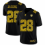 Las Vegas Raiders #28 Josh Jacobs Mens Nike Leopard Print Fashion Vapor Limited NFL Jersey Black