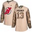 Adidas New Jersey Devils #13 Nico Hischier Camo Authentic 2017 Veterans Day Stitched NHL Jersey