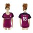Womens Manchester City #18 Delph Away Soccer Club Jersey