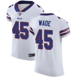 Nike Buffalo Bills #45 Christian Wade White Mens Stitched NFL Vapor Untouchable Elite Jersey
