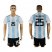 Argentina #25 Tagliafico Home Soccer Country Jersey