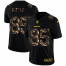San Francisco 49ers #85 George Kittle Mens Black Nike Flocked Lightning Vapor Limited NFL Jersey