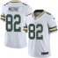 Nike Green Bay Packers #82 JMon Moore White Mens Stitched NFL Vapor Untouchable Limited Jersey