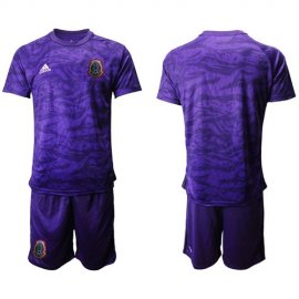 Mexico Blank Grey Goalkeeper Soccer Country Jersey